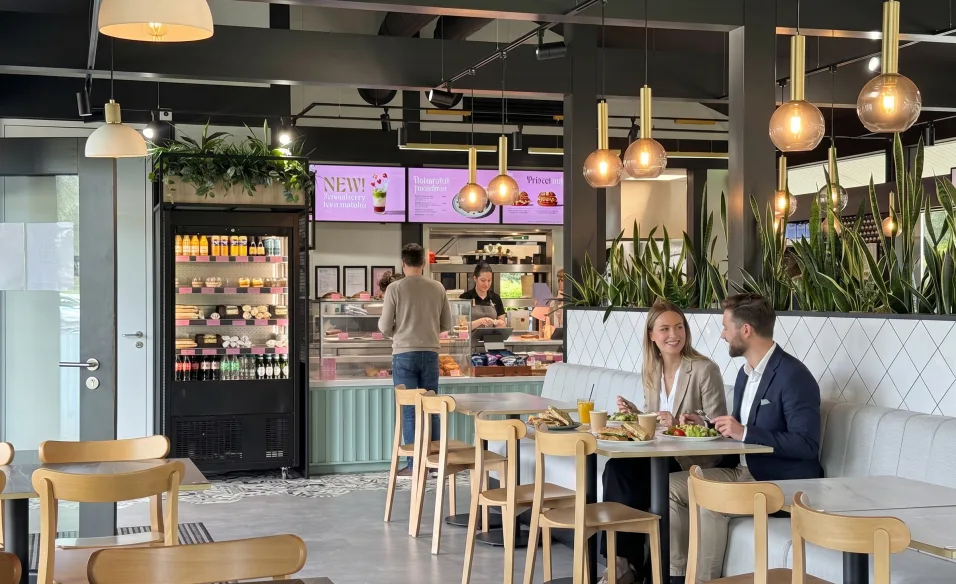 Breakfast and coffee at Bla Bla Cafe