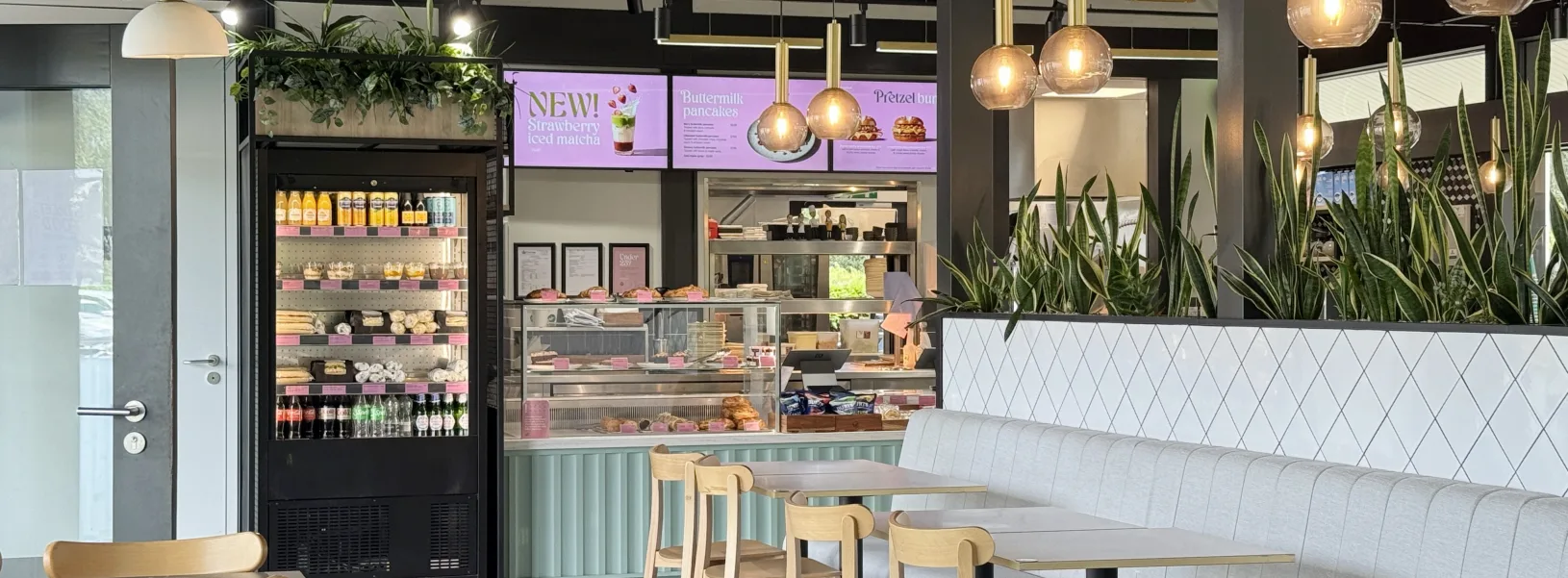 Bla Bla Cafe counter and seating